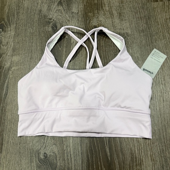 NWT Buauty Purple Racerback High Impact Sports Bra - Picture 3 of 8